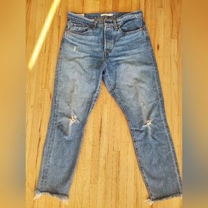 Levi's Wedgie Ankle Jeans
